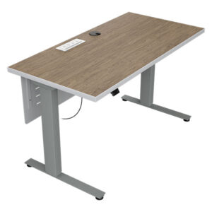 Takeoff Electric Height Adjustable Table C-Leg Power & Grommet