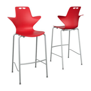 Tauri Cafe Stool Red