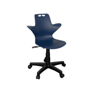 Tauri Pneumatic Swivel Chair Blue