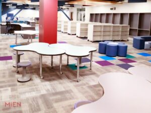 Avoca CSD Modern Media Center Learning Space