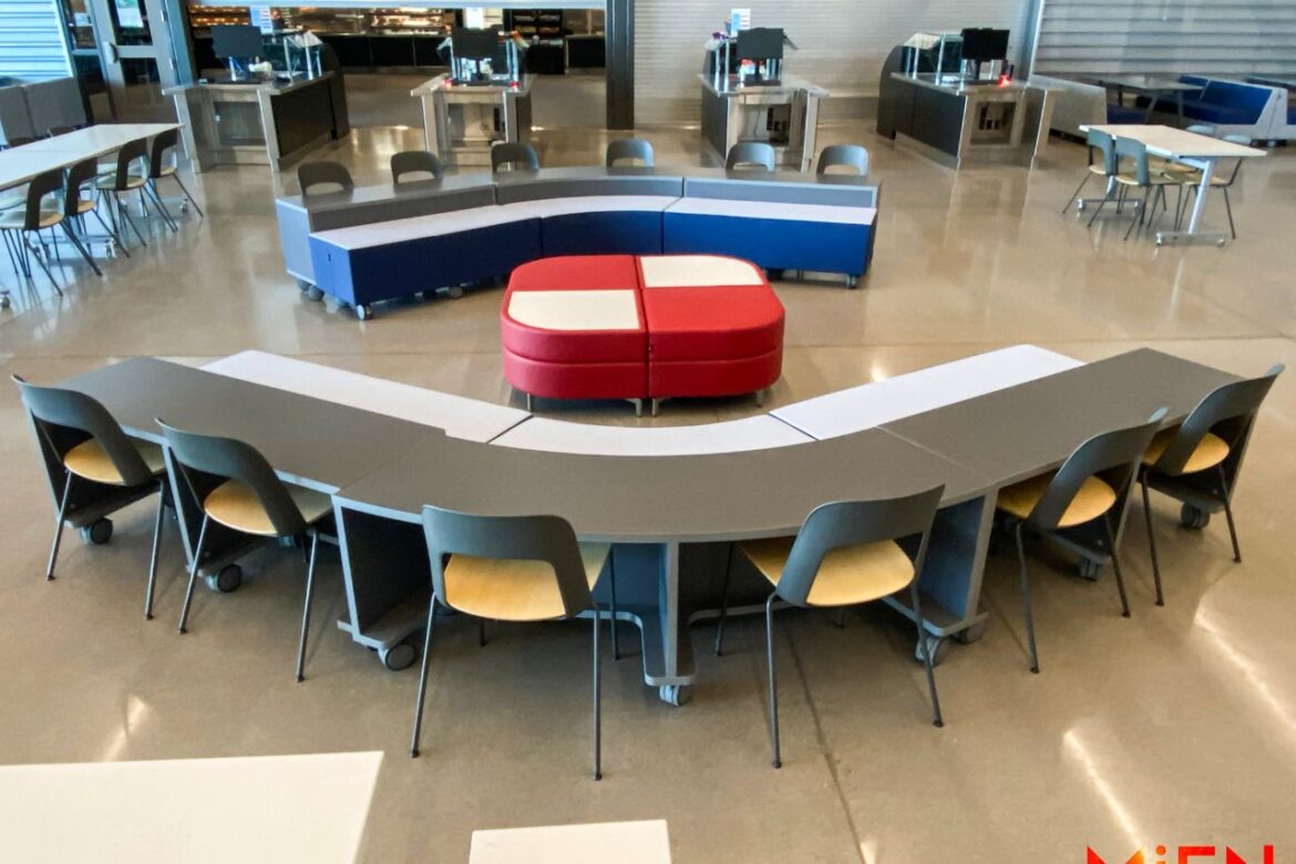 New Arizona High School Blends Functionality with Comfort in its Common Areas