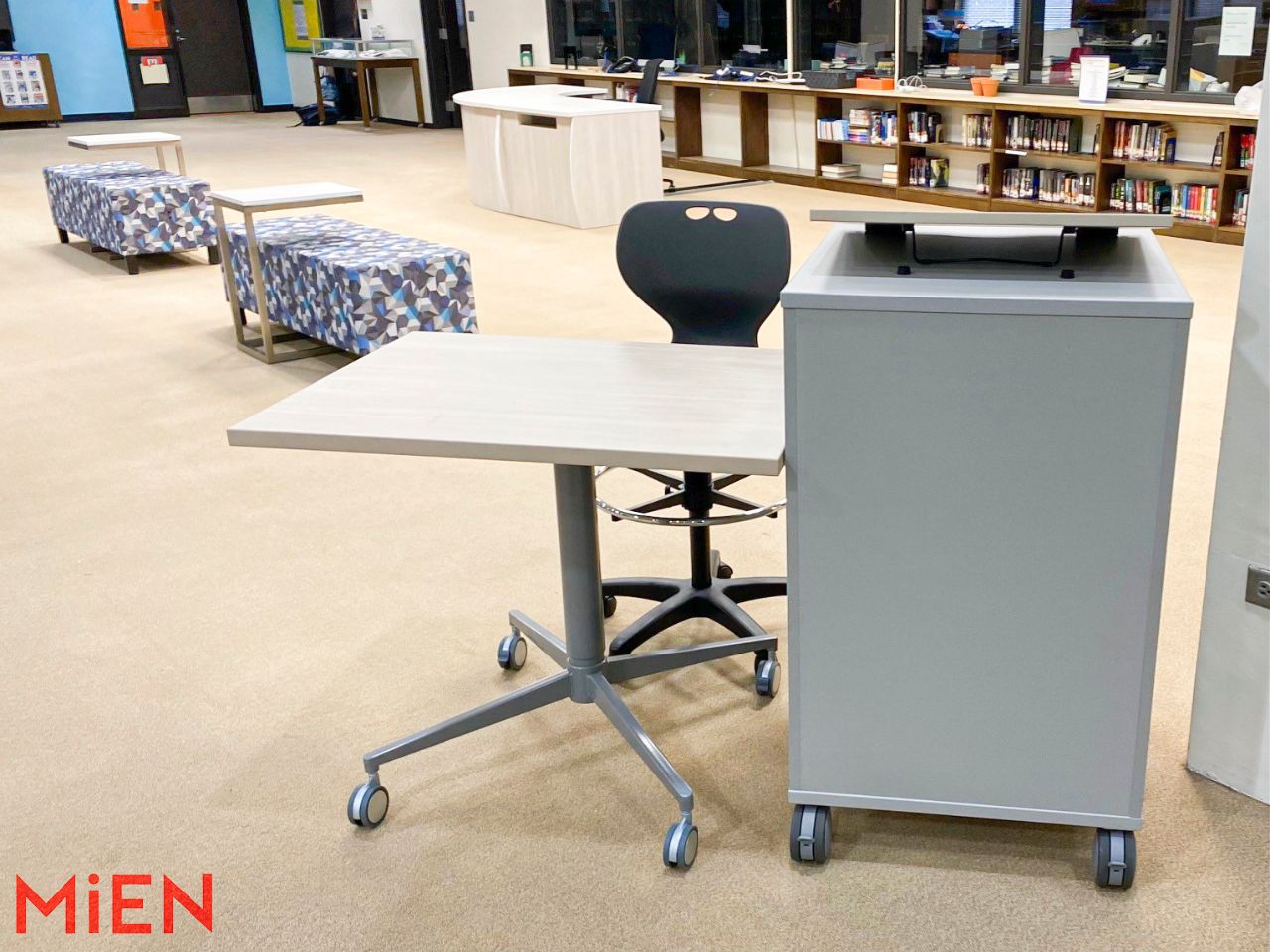 East Burke Middle School Media Center