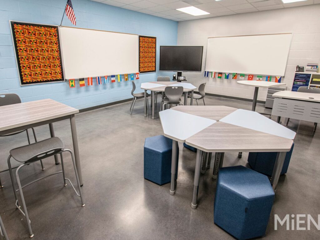 Echo Trail Middle School Classrooms