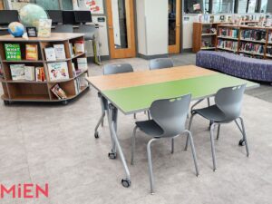Effingham High School Media Center and Lab Spaces