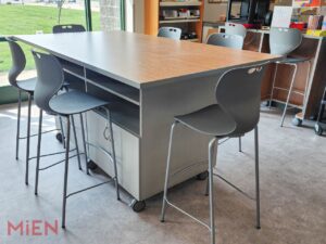 Effingham High School Media Center and Lab Spaces