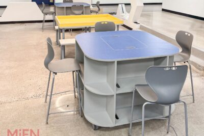 MiEN in the News: MiEN’s New KIO Tinker Table Quickly Switches from a Bookcase to a Workstation and More
