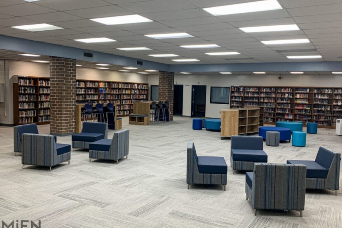 Georgetown High School Transforms its Media Center Space to be Student-Centric