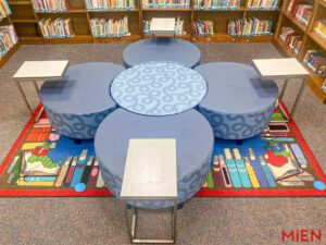 Hildebran Elementary School Library Learning Space