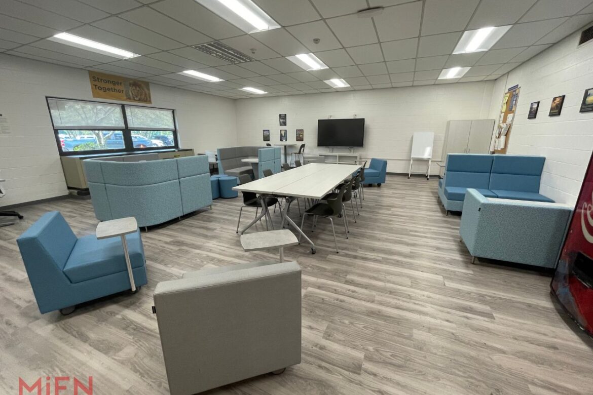 Kresson Elementary Modern Teachers’ Lounge