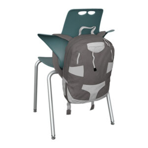 Tauri 4-leg Chair Aqua with Backpack