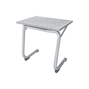 TLC Slim Cantilever Student Desk Rectangle Top