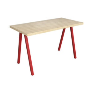 ACE Multi-Purpose Table 36H x 30D x 60W with butcher block top and glides