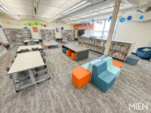 Perry Elementary Modern Library Spaces
