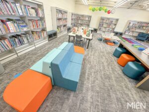 Perry Elementary Modern Library Spaces
