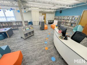 Perry Elementary Modern Library Spaces