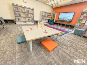 Perry Elementary Modern Library Spaces