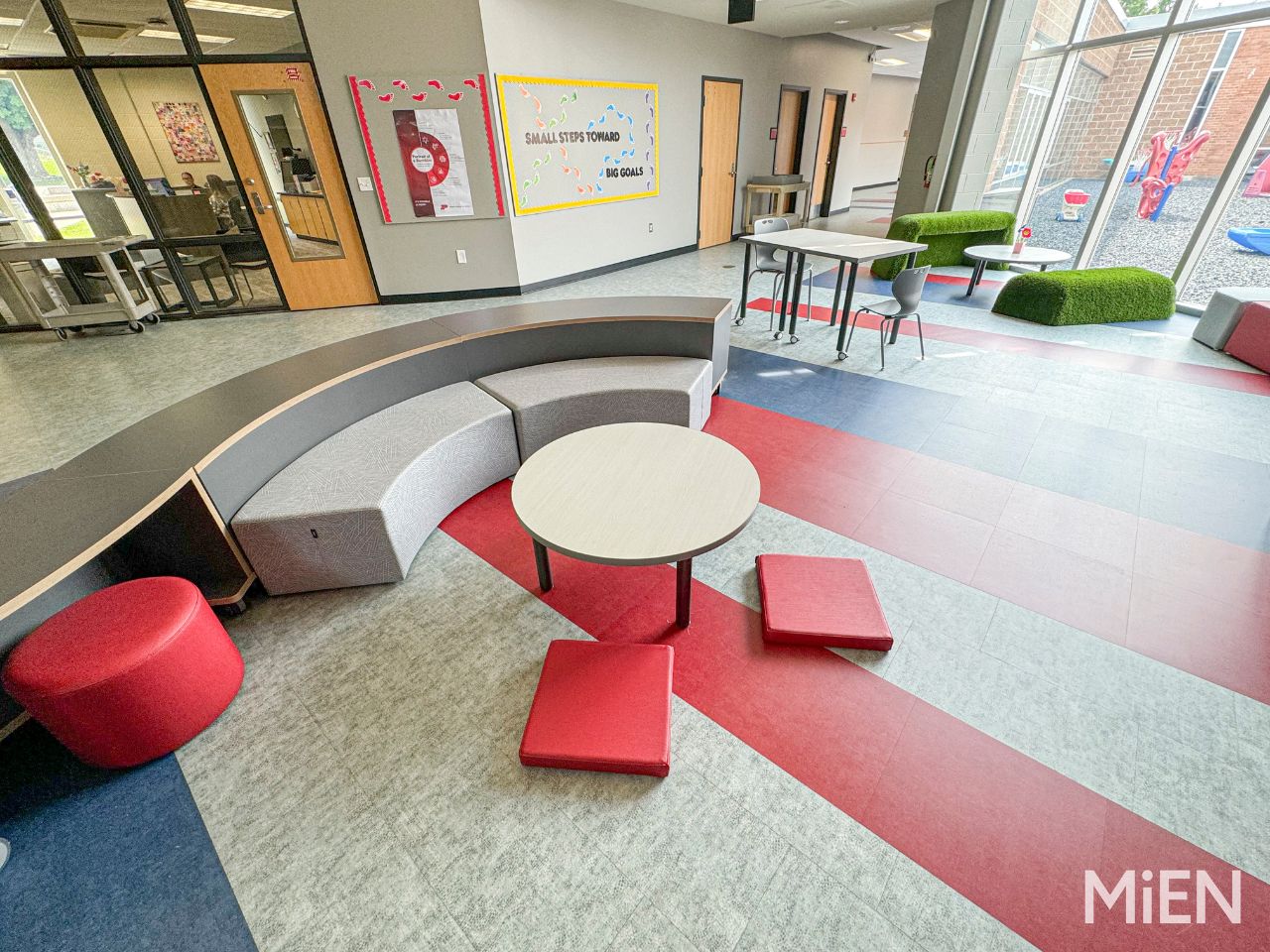 Perry Elementary Modern Library Spaces