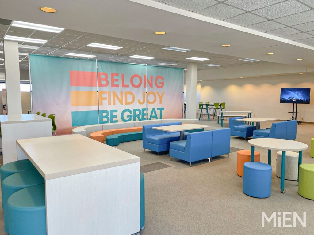 Sherman Inspire Academy Collaborative Learning Spaces