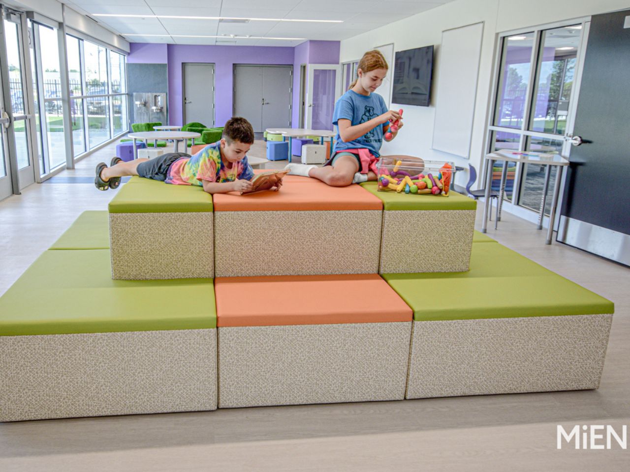 Sherman Inspire Academy Collaborative Learning Spaces