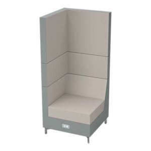 Chameleon Left End Chair 66, Power on Front Chameleon Left End Chair 66, Power on Front