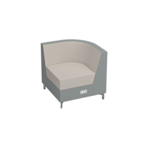 Chameleon Round Corner Chair 29, Power on Left Chameleon Round Corner Chair 29, Power on Left