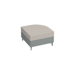Chameleon Round Corner Pouf Fabric Top-MtlFt_JPEG-(600x600) Chameleon Round Corner Pouf Fabric Top