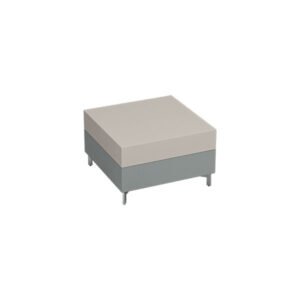 Chameleon Square Pouf Fabric Top Chameleon Square Pouf Fabric Top