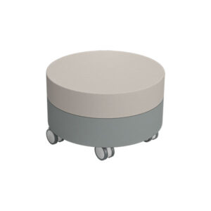 Chameleon Stool 28, Fabric Top, Casters Chameleon Stool 28, Fabric Top, Casters