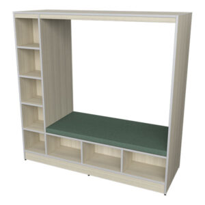 KIO Cottage Middle Unit Backless with Storage